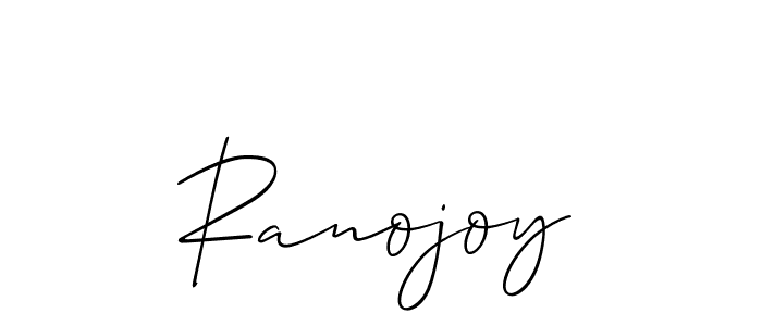 Make a short Ranojoy signature style. Manage your documents anywhere anytime using Allison_Script. Create and add eSignatures, submit forms, share and send files easily. Ranojoy signature style 2 images and pictures png