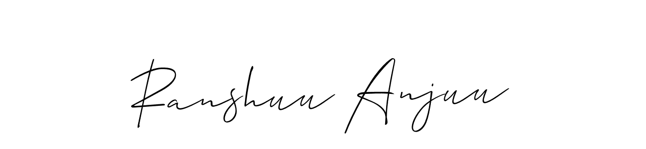 Here are the top 10 professional signature styles for the name Ranshuu Anjuu. These are the best autograph styles you can use for your name. Ranshuu Anjuu signature style 2 images and pictures png