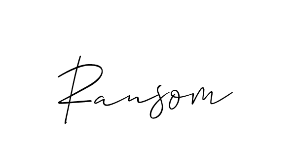 if you are searching for the best signature style for your name Ransom. so please give up your signature search. here we have designed multiple signature styles  using Allison_Script. Ransom signature style 2 images and pictures png