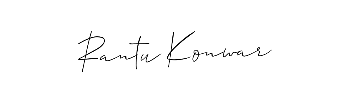 How to Draw Rantu Konwar signature style? Allison_Script is a latest design signature styles for name Rantu Konwar. Rantu Konwar signature style 2 images and pictures png