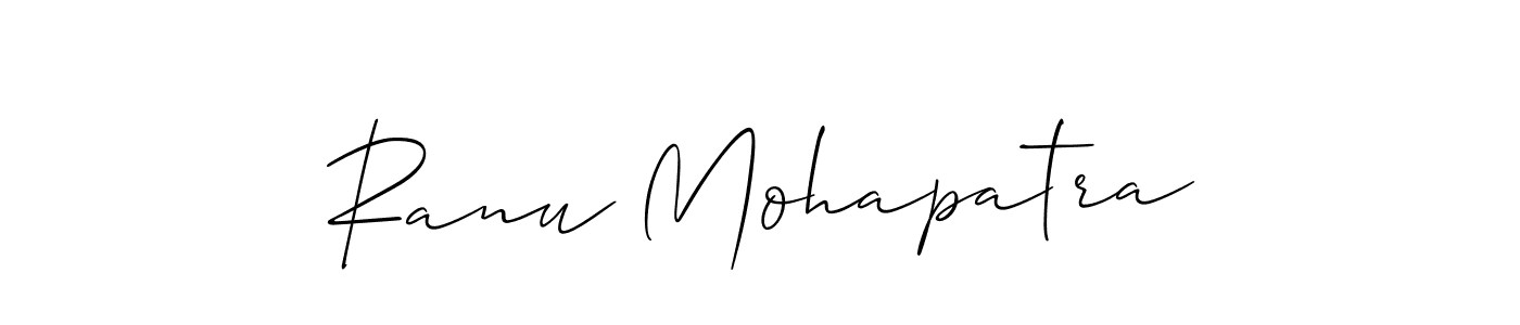 Make a beautiful signature design for name Ranu Mohapatra. Use this online signature maker to create a handwritten signature for free. Ranu Mohapatra signature style 2 images and pictures png