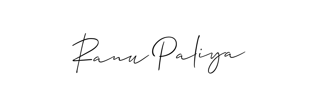 You can use this online signature creator to create a handwritten signature for the name Ranu Paliya. This is the best online autograph maker. Ranu Paliya signature style 2 images and pictures png