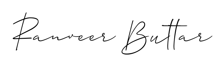 If you are searching for the best signature style for your name Ranveer Buttar, here we have designed multiple signature styles using Allison_Script. Ranveer Buttar signature style 2 images and pictures png