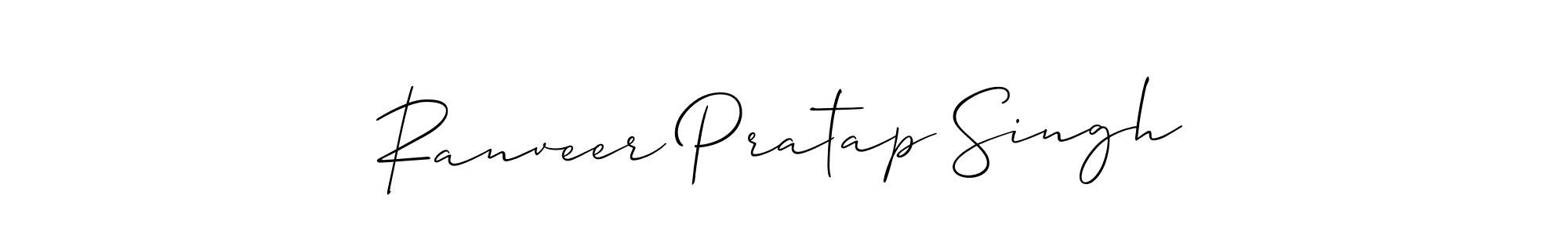 Also we have Ranveer Pratap Singh name is the best signature style. Create professional handwritten signature collection using Allison_Script autograph style. Ranveer Pratap Singh signature style 2 images and pictures png
