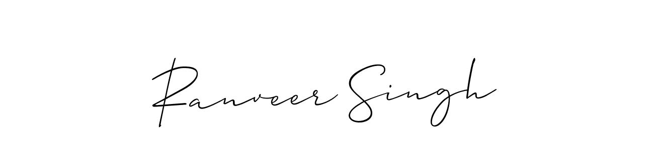 You should practise on your own different ways (Allison_Script) to write your name (Ranveer Singh) in signature. don't let someone else do it for you. Ranveer Singh signature style 2 images and pictures png