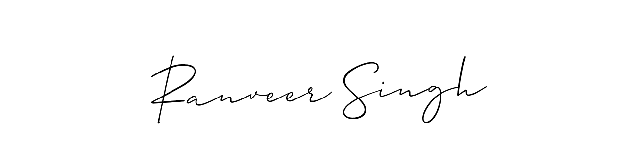 You should practise on your own different ways (Allison_Script) to write your name (Ranveer Singh) in signature. don't let someone else do it for you. Ranveer Singh signature style 2 images and pictures png