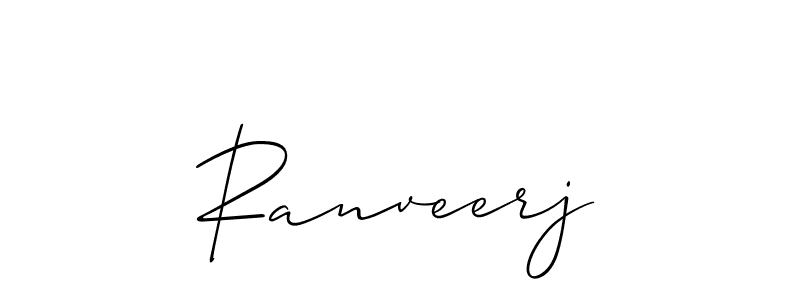 How to Draw Ranveerj signature style? Allison_Script is a latest design signature styles for name Ranveerj. Ranveerj signature style 2 images and pictures png