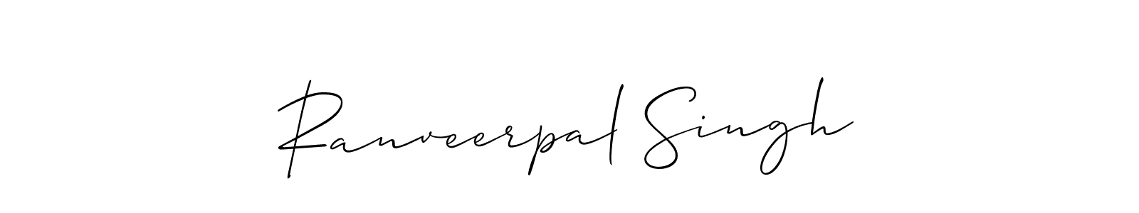 You should practise on your own different ways (Allison_Script) to write your name (Ranveerpal Singh) in signature. don't let someone else do it for you. Ranveerpal Singh signature style 2 images and pictures png