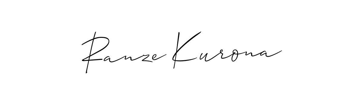 Here are the top 10 professional signature styles for the name Ranze Kurona. These are the best autograph styles you can use for your name. Ranze Kurona signature style 2 images and pictures png