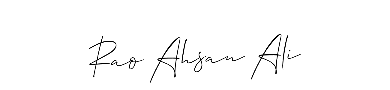 Here are the top 10 professional signature styles for the name Rao Ahsan Ali. These are the best autograph styles you can use for your name. Rao Ahsan Ali signature style 2 images and pictures png