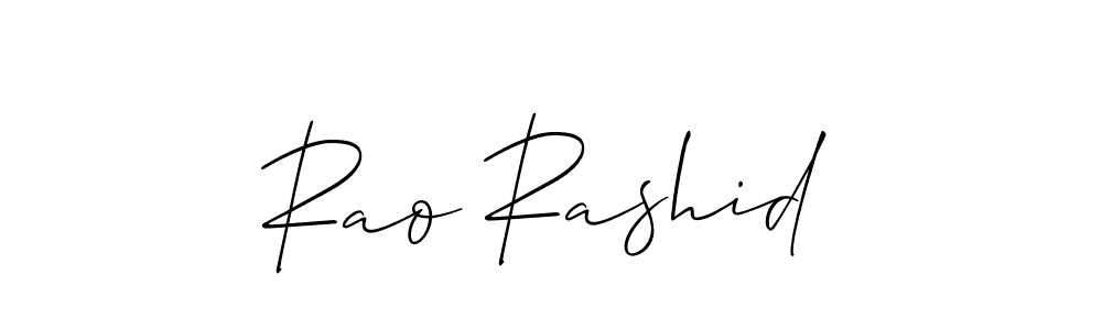 Make a short Rao Rashid signature style. Manage your documents anywhere anytime using Allison_Script. Create and add eSignatures, submit forms, share and send files easily. Rao Rashid signature style 2 images and pictures png