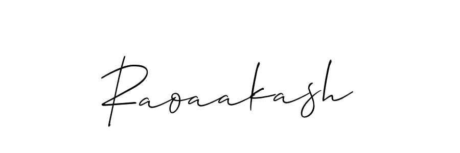 Make a beautiful signature design for name Raoaakash. Use this online signature maker to create a handwritten signature for free. Raoaakash signature style 2 images and pictures png