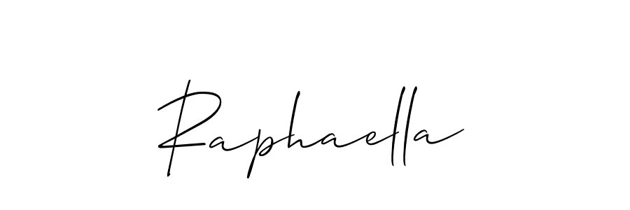 Allison_Script is a professional signature style that is perfect for those who want to add a touch of class to their signature. It is also a great choice for those who want to make their signature more unique. Get Raphaella name to fancy signature for free. Raphaella signature style 2 images and pictures png