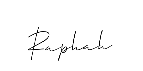 Similarly Allison_Script is the best handwritten signature design. Signature creator online .You can use it as an online autograph creator for name Raphah. Raphah signature style 2 images and pictures png