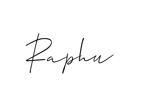 Make a short Raphu signature style. Manage your documents anywhere anytime using Allison_Script. Create and add eSignatures, submit forms, share and send files easily. Raphu signature style 2 images and pictures png