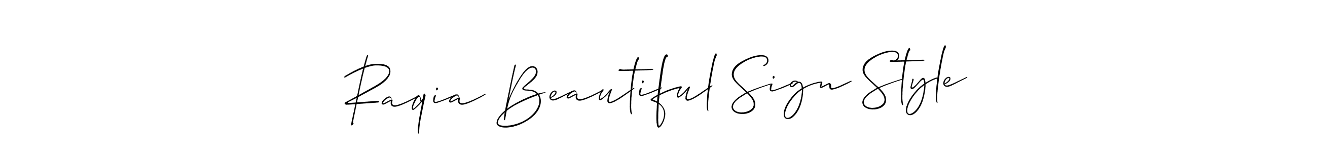 You can use this online signature creator to create a handwritten signature for the name Raqia Beautiful Sign Style. This is the best online autograph maker. Raqia Beautiful Sign Style signature style 2 images and pictures png