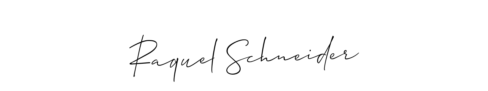 See photos of Raquel Schneider official signature by Spectra . Check more albums & portfolios. Read reviews & check more about Allison_Script font. Raquel Schneider signature style 2 images and pictures png