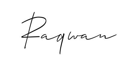 If you are searching for the best signature style for your name Raqwan, here we have designed multiple signature styles using Allison_Script. Raqwan signature style 2 images and pictures png