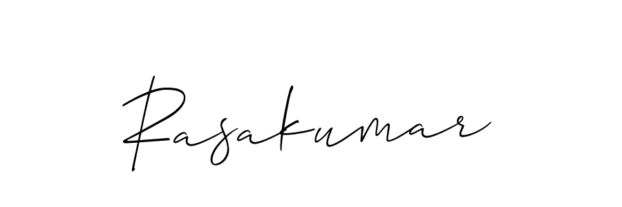 if you are searching for the best signature style for your name Rasakumar. so please give up your signature search. here we have designed multiple signature styles  using Allison_Script. Rasakumar signature style 2 images and pictures png