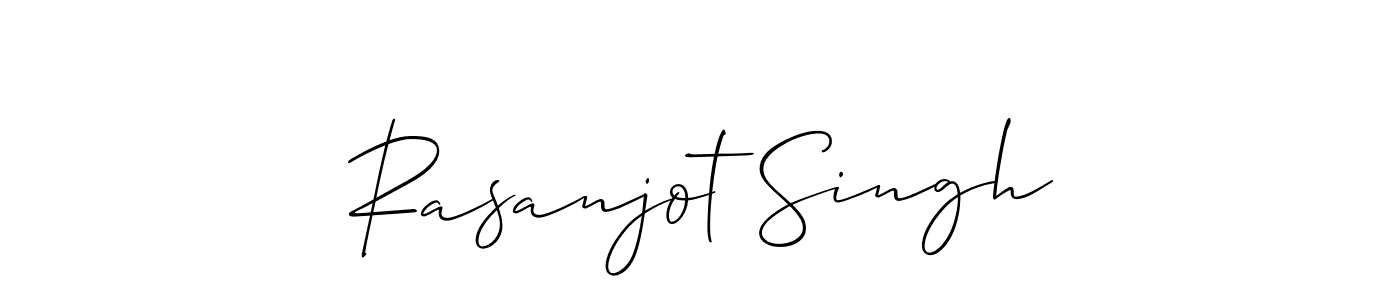 It looks lik you need a new signature style for name Rasanjot Singh. Design unique handwritten (Allison_Script) signature with our free signature maker in just a few clicks. Rasanjot Singh signature style 2 images and pictures png