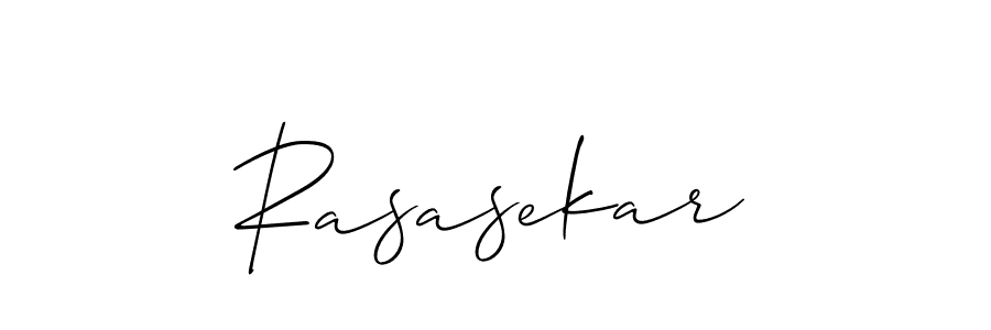 Make a beautiful signature design for name Rasasekar. With this signature (Allison_Script) style, you can create a handwritten signature for free. Rasasekar signature style 2 images and pictures png