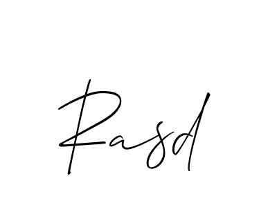 How to Draw Rasd signature style? Allison_Script is a latest design signature styles for name Rasd. Rasd signature style 2 images and pictures png