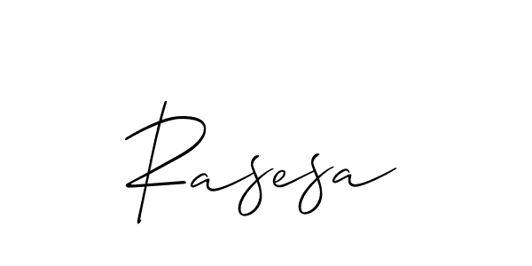 Rasesa stylish signature style. Best Handwritten Sign (Allison_Script) for my name. Handwritten Signature Collection Ideas for my name Rasesa. Rasesa signature style 2 images and pictures png
