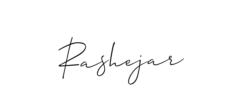 Once you've used our free online signature maker to create your best signature Allison_Script style, it's time to enjoy all of the benefits that Rashejar name signing documents. Rashejar signature style 2 images and pictures png