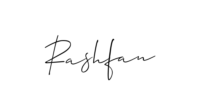 You should practise on your own different ways (Allison_Script) to write your name (Rashfan) in signature. don't let someone else do it for you. Rashfan signature style 2 images and pictures png