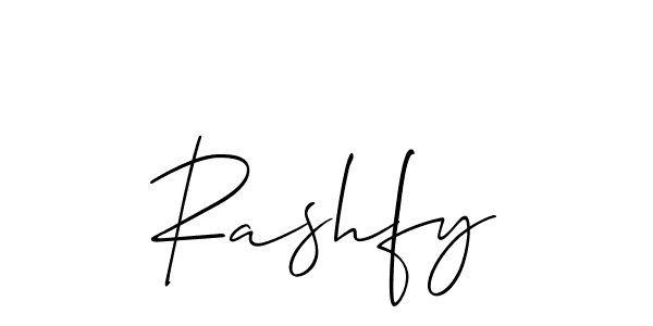 How to Draw Rashfy signature style? Allison_Script is a latest design signature styles for name Rashfy. Rashfy signature style 2 images and pictures png