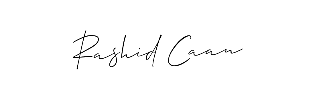 You can use this online signature creator to create a handwritten signature for the name Rashid Caan. This is the best online autograph maker. Rashid Caan signature style 2 images and pictures png