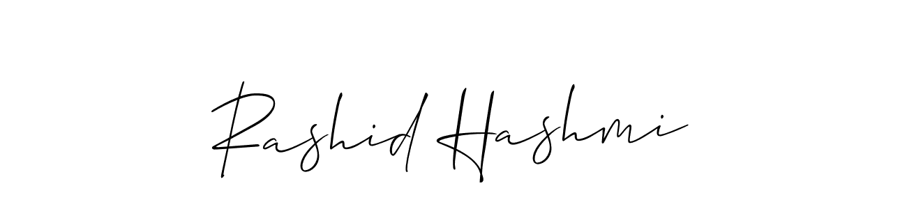 Once you've used our free online signature maker to create your best signature Allison_Script style, it's time to enjoy all of the benefits that Rashid Hashmi name signing documents. Rashid Hashmi signature style 2 images and pictures png