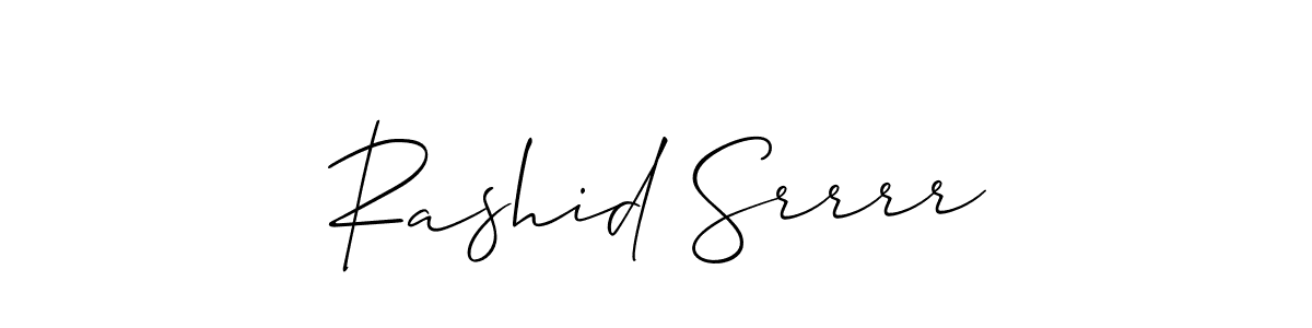 Similarly Allison_Script is the best handwritten signature design. Signature creator online .You can use it as an online autograph creator for name Rashid Srrrr. Rashid Srrrr signature style 2 images and pictures png