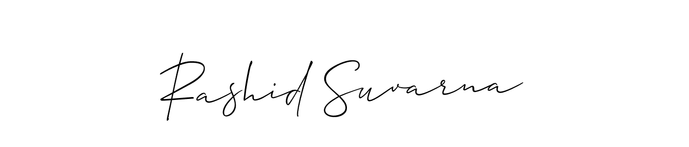 Here are the top 10 professional signature styles for the name Rashid Suvarna. These are the best autograph styles you can use for your name. Rashid Suvarna signature style 2 images and pictures png