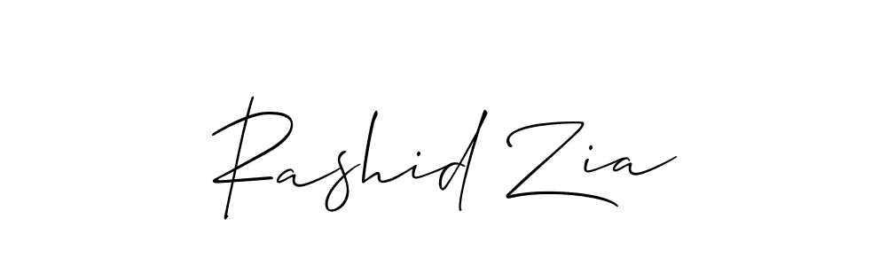 Once you've used our free online signature maker to create your best signature Allison_Script style, it's time to enjoy all of the benefits that Rashid Zia name signing documents. Rashid Zia signature style 2 images and pictures png