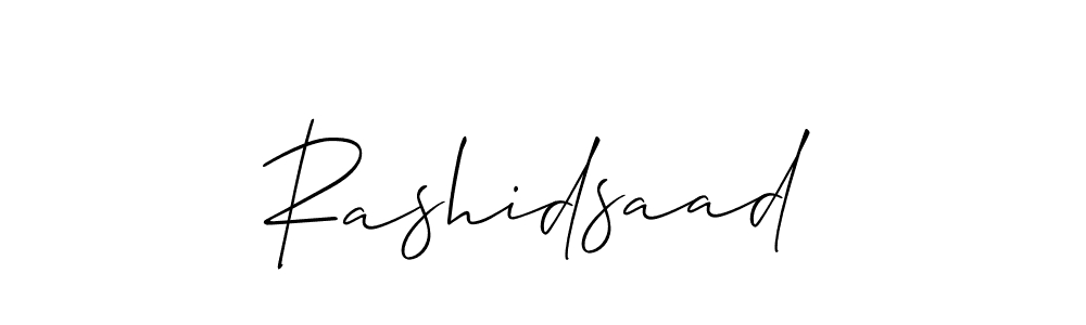 Once you've used our free online signature maker to create your best signature Allison_Script style, it's time to enjoy all of the benefits that Rashidsaad name signing documents. Rashidsaad signature style 2 images and pictures png