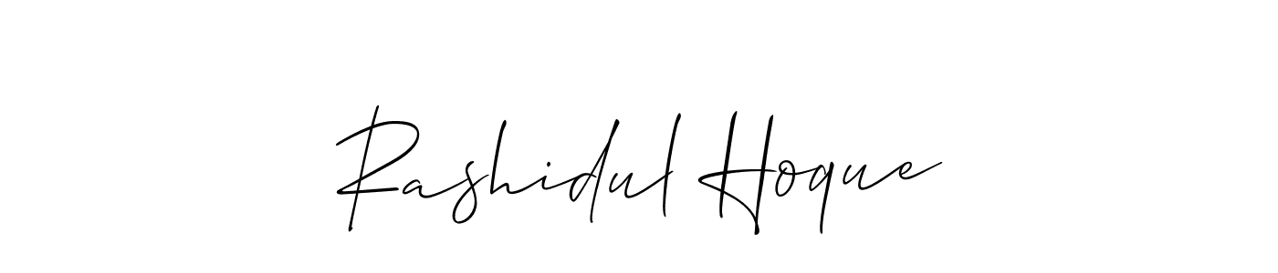 Also You can easily find your signature by using the search form. We will create Rashidul Hoque name handwritten signature images for you free of cost using Allison_Script sign style. Rashidul Hoque signature style 2 images and pictures png