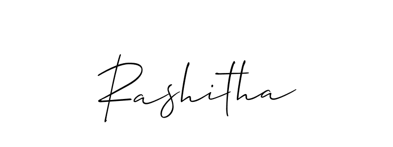 Make a beautiful signature design for name Rashitha. Use this online signature maker to create a handwritten signature for free. Rashitha signature style 2 images and pictures png