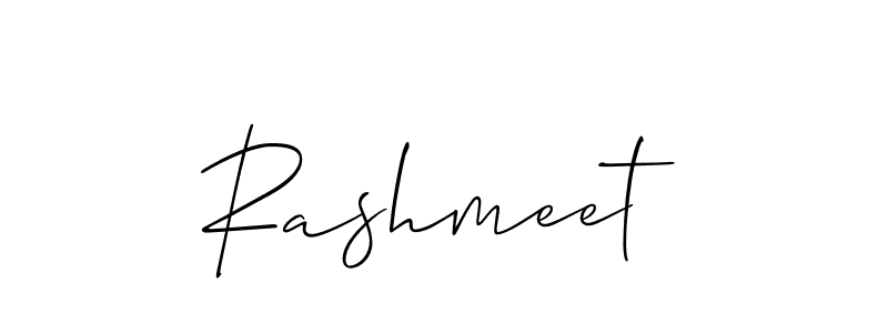 if you are searching for the best signature style for your name Rashmeet. so please give up your signature search. here we have designed multiple signature styles  using Allison_Script. Rashmeet signature style 2 images and pictures png