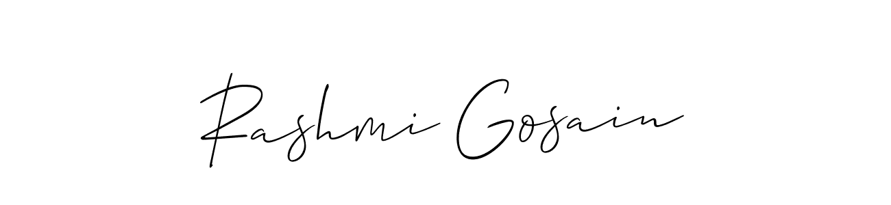 Best and Professional Signature Style for Rashmi Gosain. Allison_Script Best Signature Style Collection. Rashmi Gosain signature style 2 images and pictures png