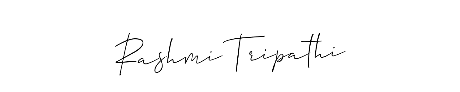 if you are searching for the best signature style for your name Rashmi Tripathi. so please give up your signature search. here we have designed multiple signature styles  using Allison_Script. Rashmi Tripathi signature style 2 images and pictures png