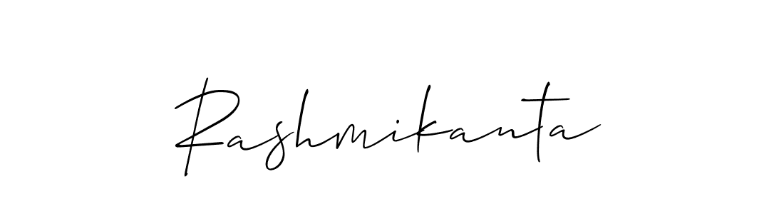 Rashmikanta stylish signature style. Best Handwritten Sign (Allison_Script) for my name. Handwritten Signature Collection Ideas for my name Rashmikanta. Rashmikanta signature style 2 images and pictures png