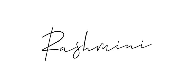 Rashmini stylish signature style. Best Handwritten Sign (Allison_Script) for my name. Handwritten Signature Collection Ideas for my name Rashmini. Rashmini signature style 2 images and pictures png