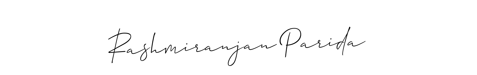 How to make Rashmiranjan Parida signature? Allison_Script is a professional autograph style. Create handwritten signature for Rashmiranjan Parida name. Rashmiranjan Parida signature style 2 images and pictures png