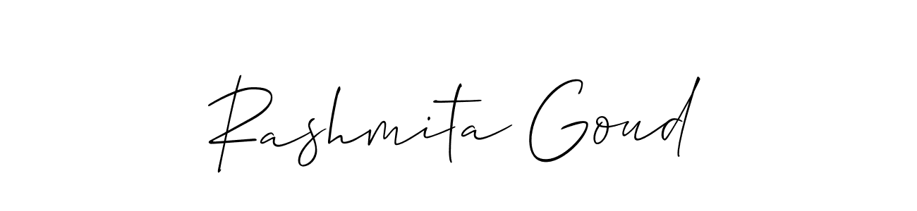 How to make Rashmita Goud signature? Allison_Script is a professional autograph style. Create handwritten signature for Rashmita Goud name. Rashmita Goud signature style 2 images and pictures png