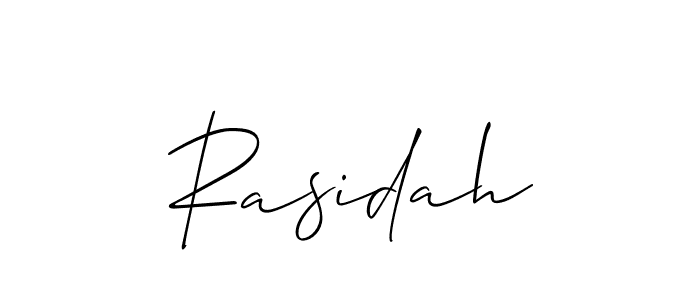 Best and Professional Signature Style for Rasidah. Allison_Script Best Signature Style Collection. Rasidah signature style 2 images and pictures png