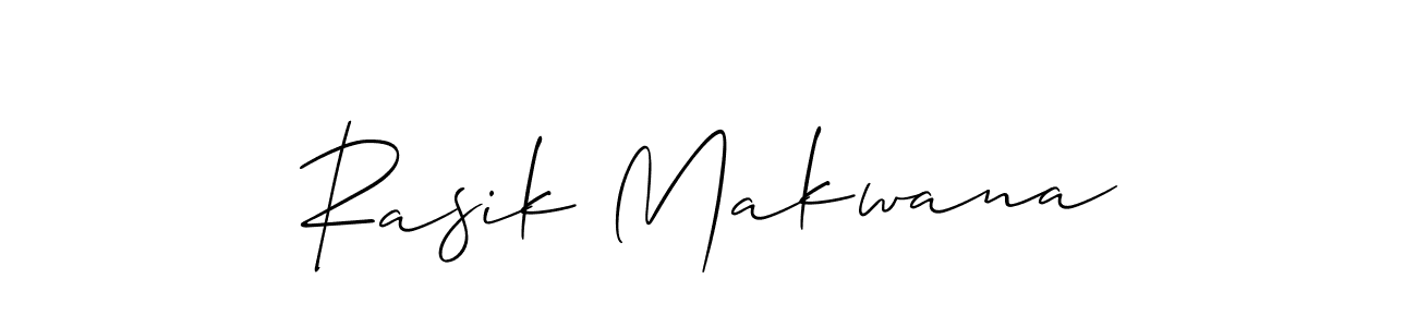 How to Draw Rasik Makwana signature style? Allison_Script is a latest design signature styles for name Rasik Makwana. Rasik Makwana signature style 2 images and pictures png