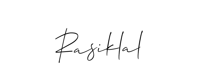 You can use this online signature creator to create a handwritten signature for the name Rasiklal. This is the best online autograph maker. Rasiklal signature style 2 images and pictures png