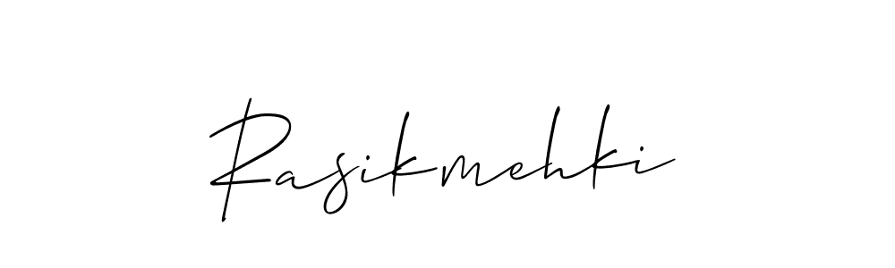 Make a short Rasikmehki signature style. Manage your documents anywhere anytime using Allison_Script. Create and add eSignatures, submit forms, share and send files easily. Rasikmehki signature style 2 images and pictures png