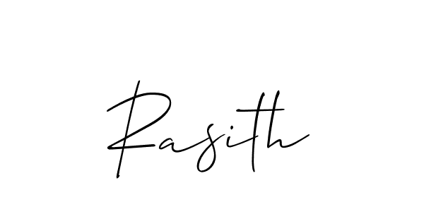 Make a beautiful signature design for name Rasith. Use this online signature maker to create a handwritten signature for free. Rasith signature style 2 images and pictures png